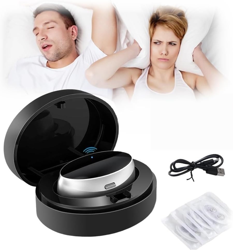 Sleep Ease Pro 4.0 – Portable 3-Speed Anti-Snoring Device for Better (Patch*10) Sleep Ease Pro 4.0 – Portable 3-Speed Anti-Snoring Device for Better (Patch*10)