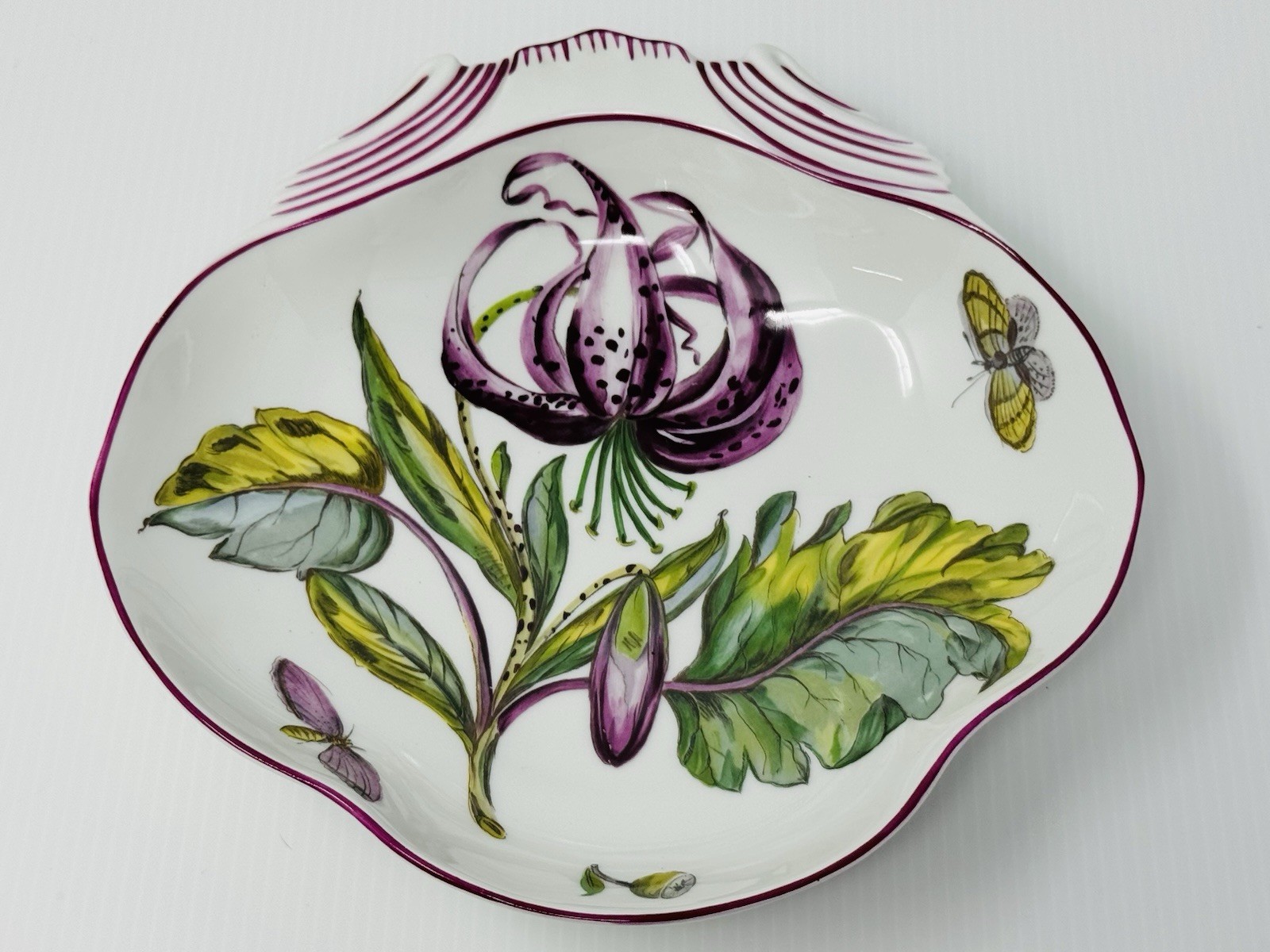Mottahedeh Chelsea Botanical Shell Shaped Bowl Metropolitan Museum Of Art MMA Mottahedeh Chelsea Botanical Shell Shaped Bowl Metropolitan Museum Of Art MMA