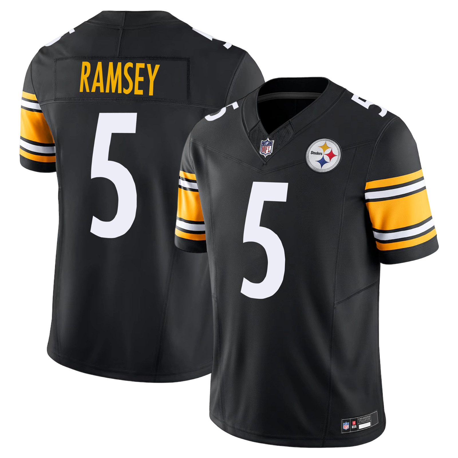 New Men's Steelers #5 Jalen Ramsey Game Player Limited All Stitched Jersey NWT+-