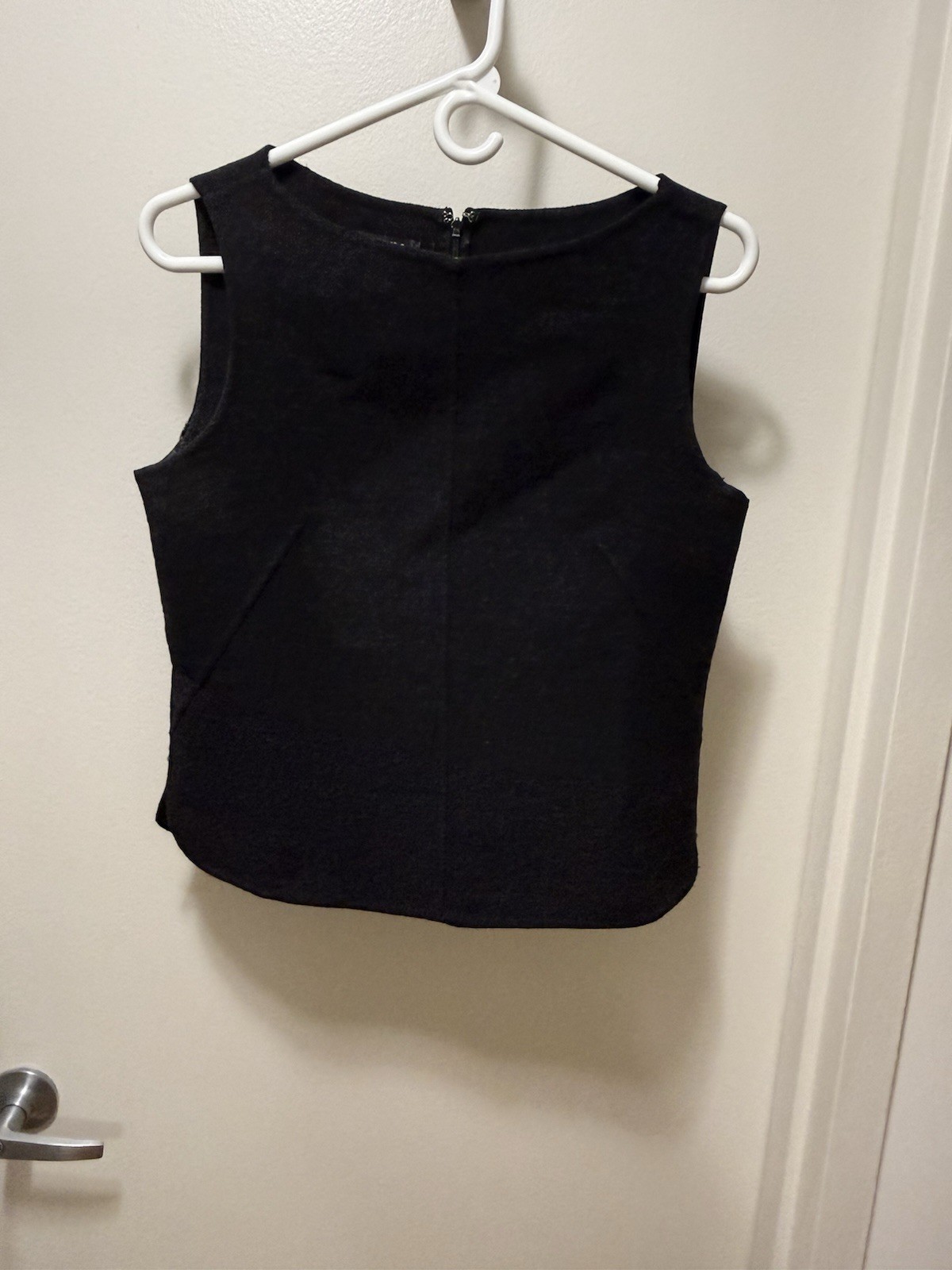 Vintage 90s DKNY Shrug & Shell Set - Charcoal gray Size 8