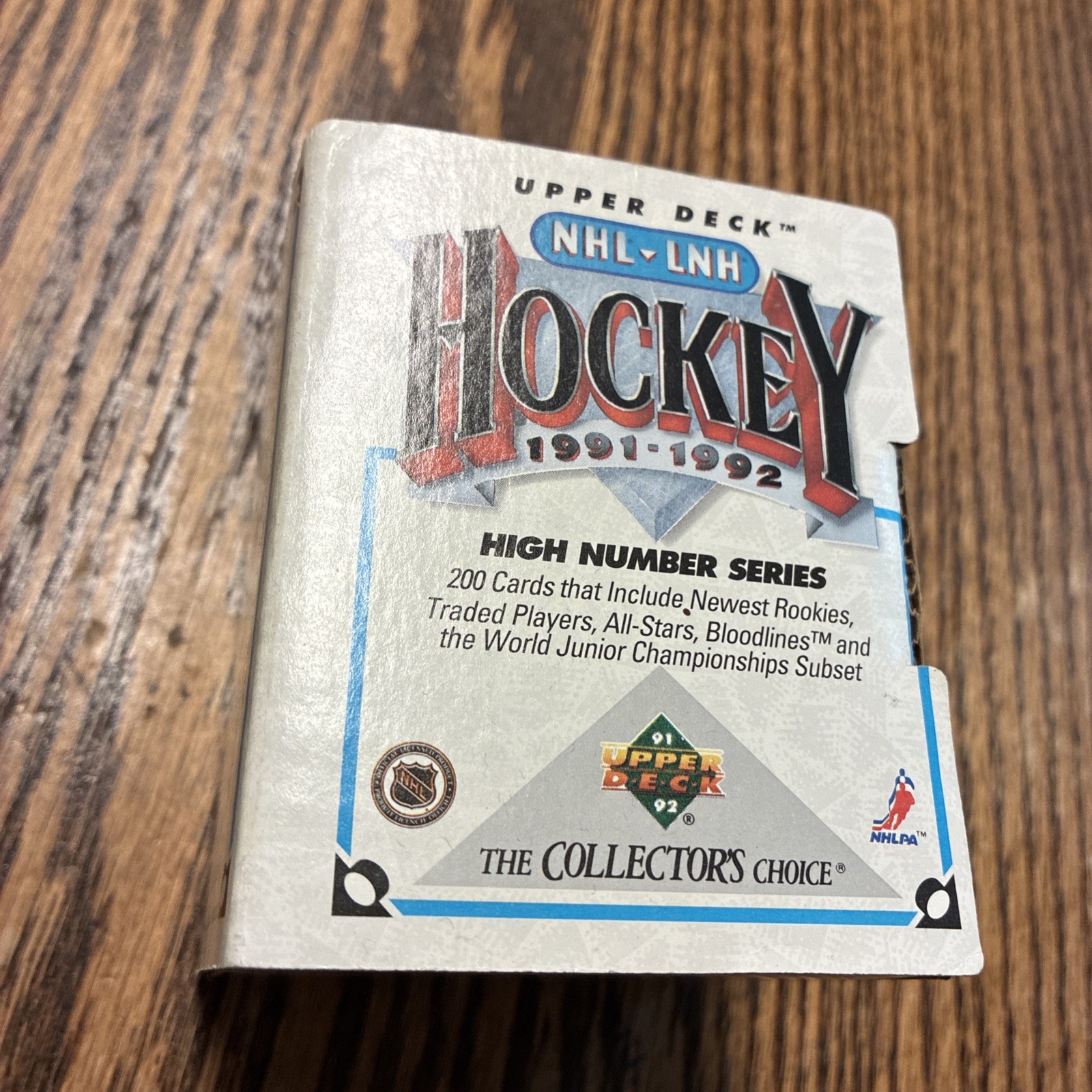 1991-1992 UPPER DECK HOCKEY High Number Series Factory Sealed Set 200 cards NHL