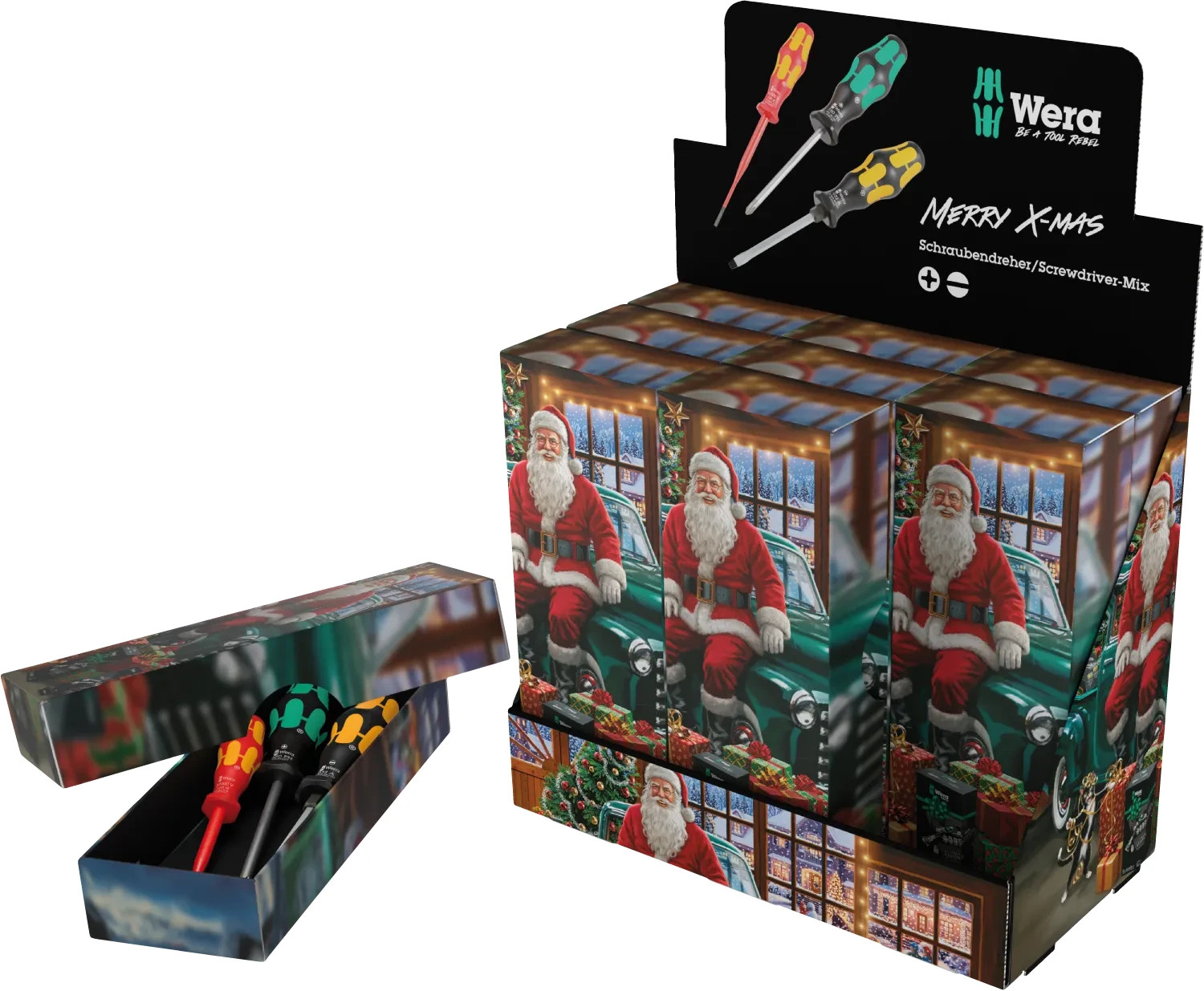 Wera Christmas 2026 Kraftform Screwdriver Holiday Gift Box Set 05135826001