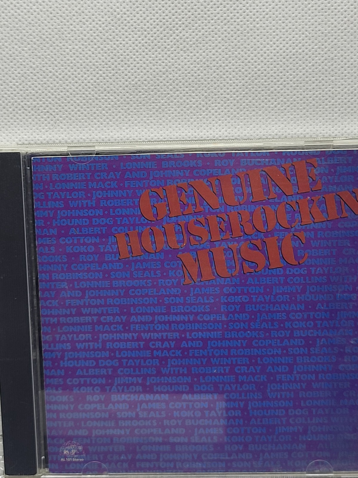 S10-87 GENUINE HOUSE ROCKIN’ MUSIC - VARIOUS ARTISTS - 1986 - ALCD 101 Alligator
