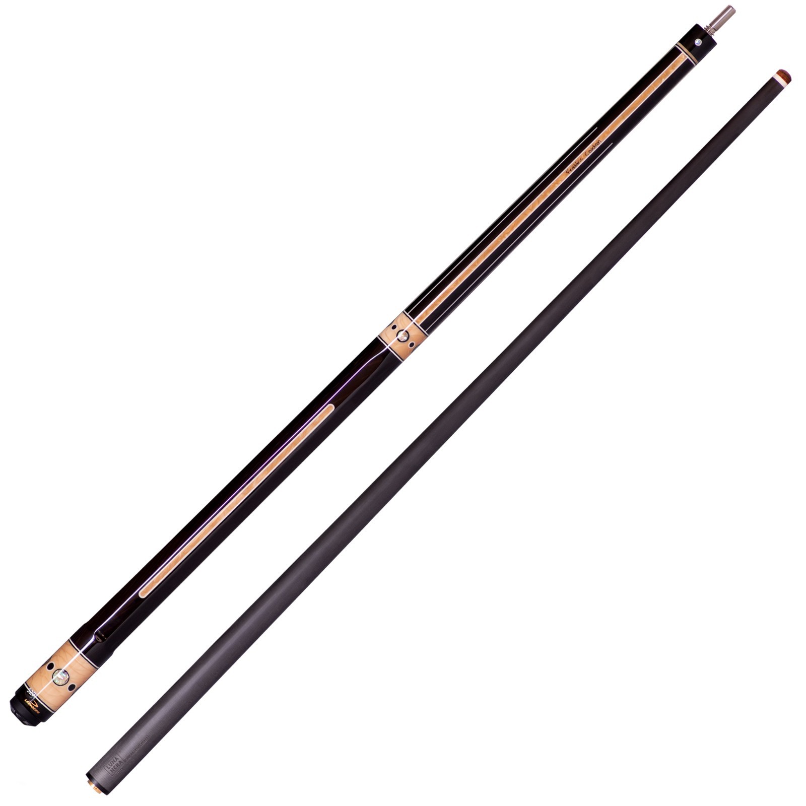 Longoni Amalia Carom 3-Cushion Cue - Octagonal Handgrip - w/Luna Nera FE71 Shaft