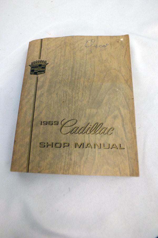 Vintage 1969 Cadillac Shop Manual Original GM Publication Vintage 1969 Cadillac Shop Manual Original GM Publication