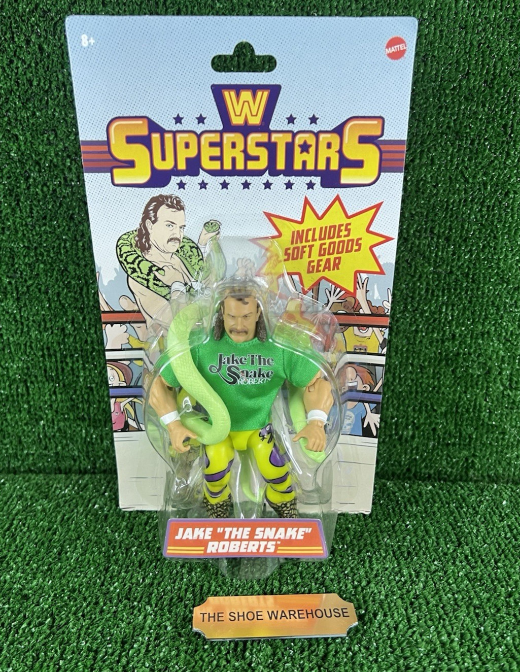 WWE Superstars Jake The Snake Roberts Action Figure Series 13 CHASE BRAND NEW