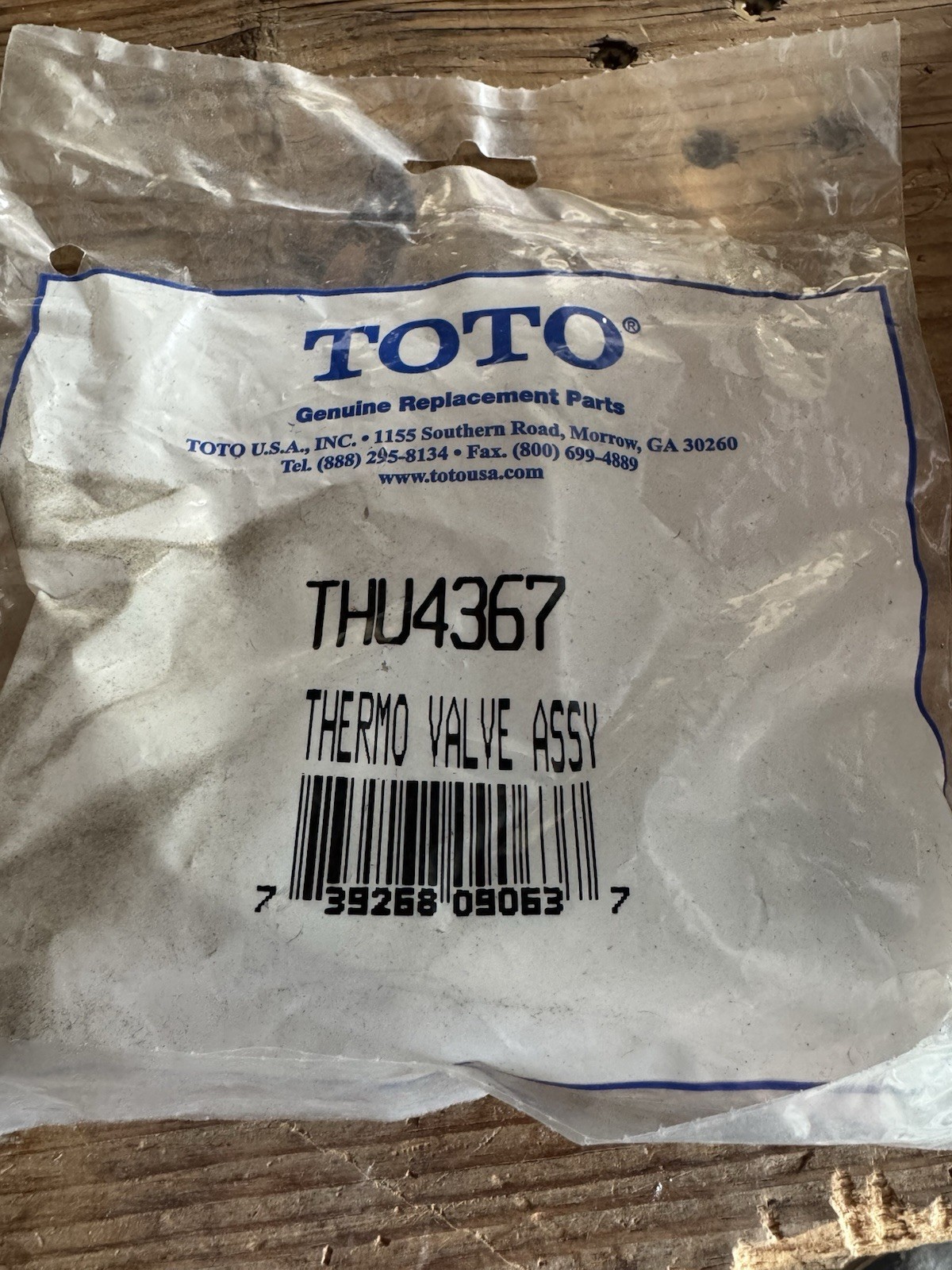 Toto THU4367 Thermostatic Valve Assembly