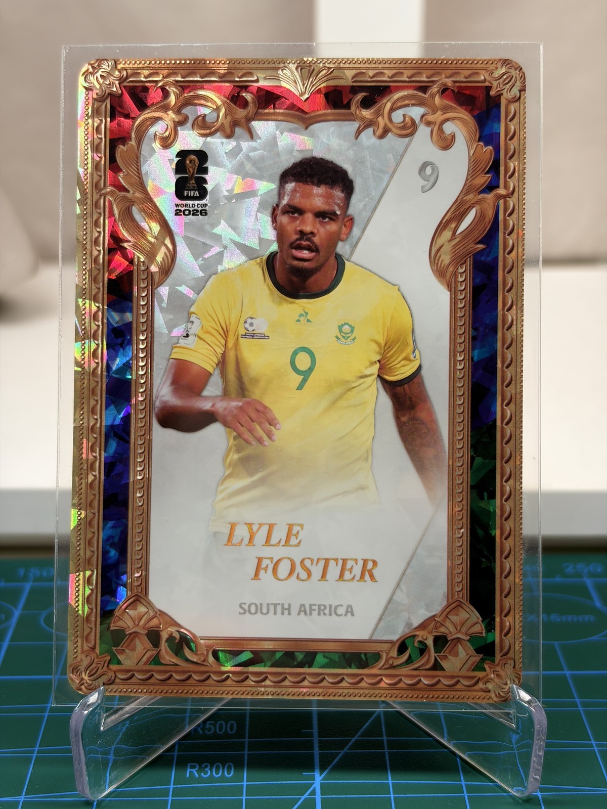 Panini Kayou 2026 Lyle Foster South Africa Golden Single Card #734 NM