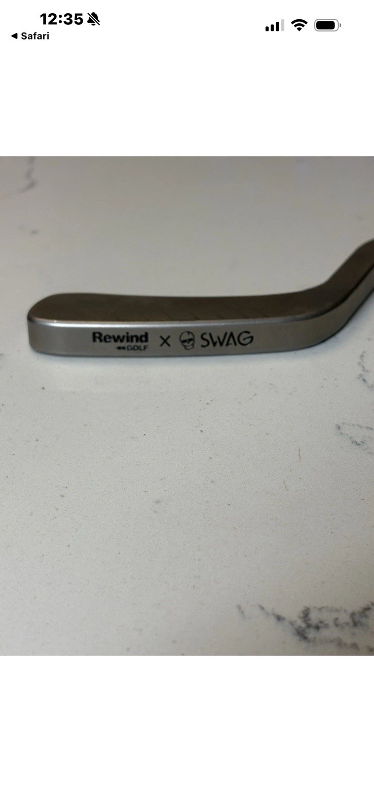 BRAND NEW Rewind Golf X Swag Happy Gilmore Putter Swag Golf