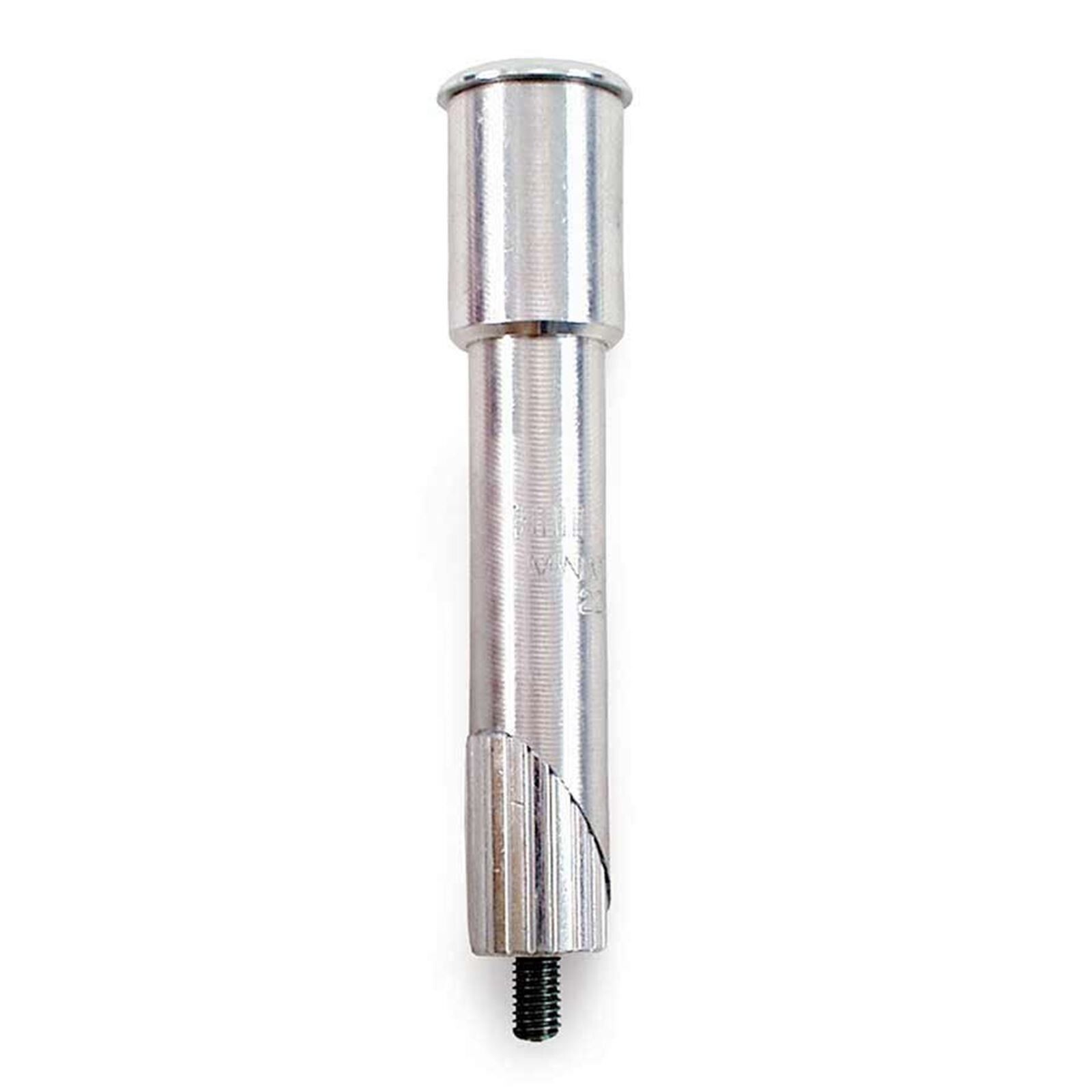 Extender Quill Stem Adaptor 22.2 to 25.4 Threadless Silver 145m For Vintage Trek