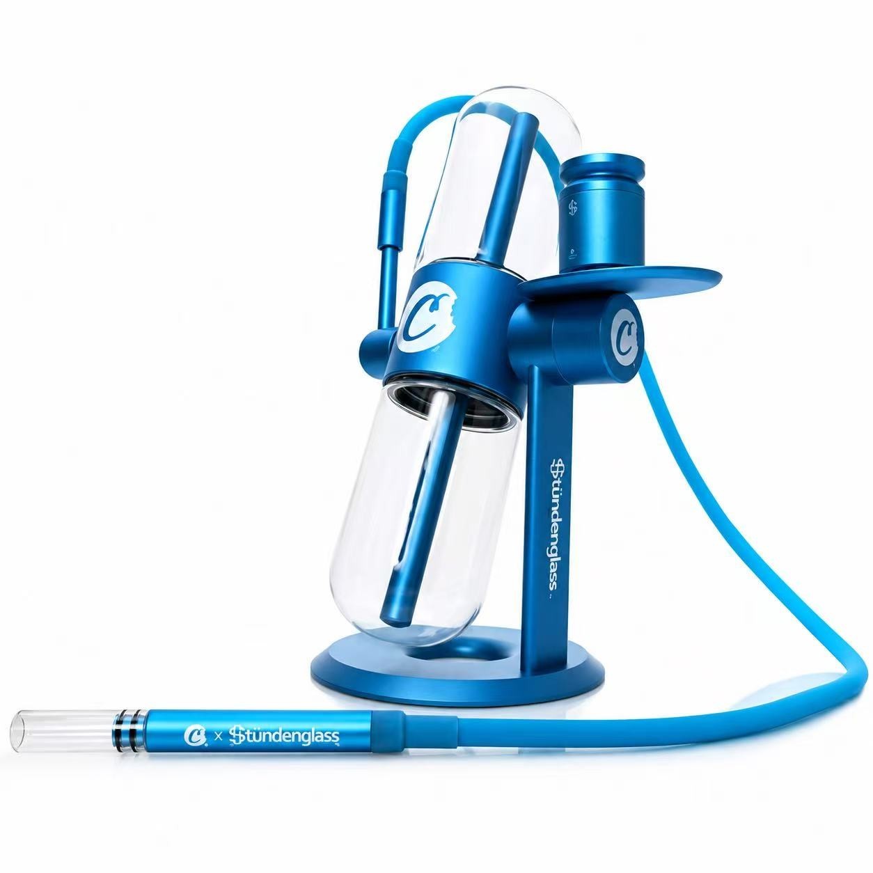 Cookies Stundenglass Gravity Hookah Glass Gravity Infuser - BLUE - Full Size