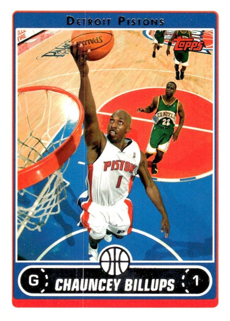 2006-07 Topps #5 Chauncey Billups