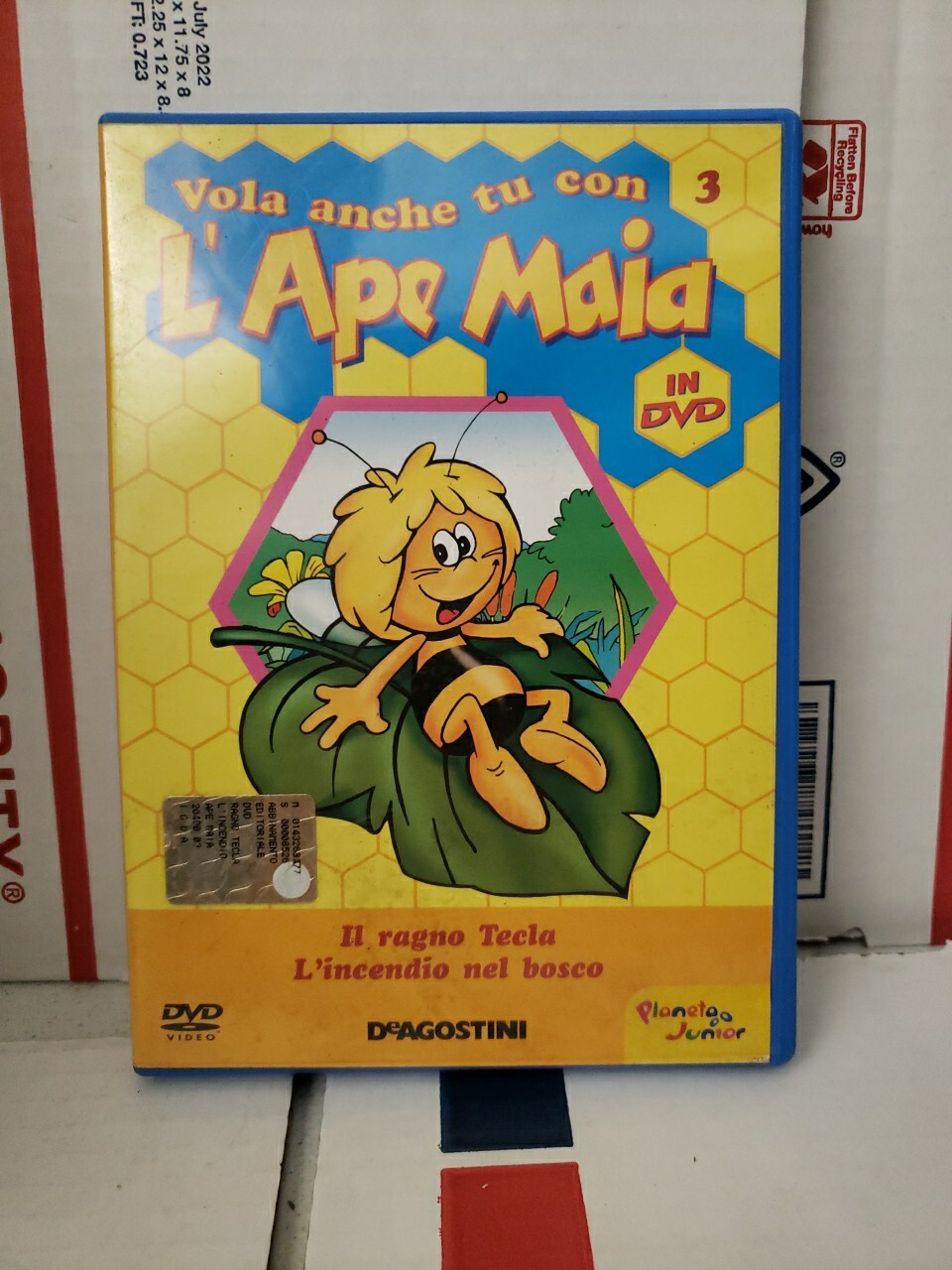 Vola Anche Tu Con L’ Ape Maia Il Rango Tecla Dvd Italian Animated Movie #212