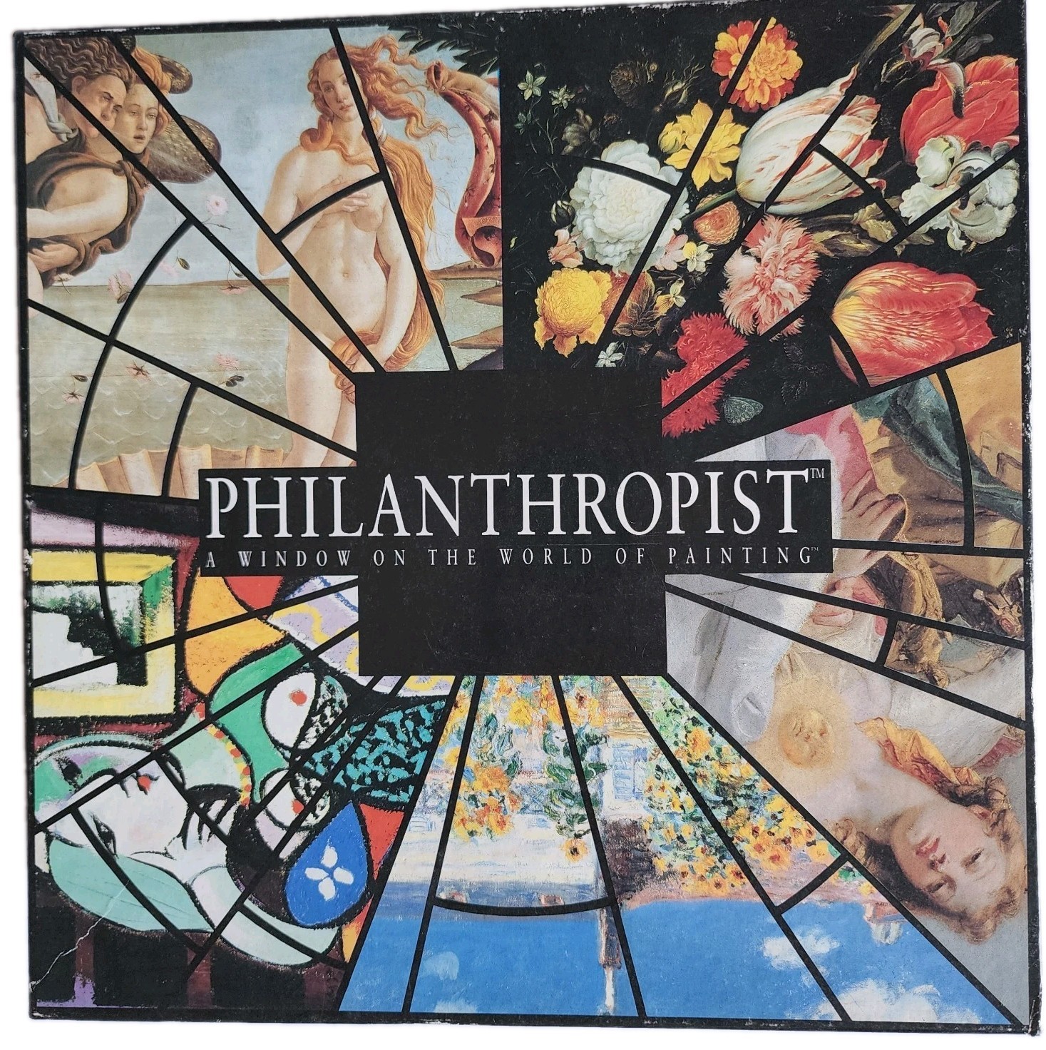 *RARE* Jewel Token version PHILANTHROPIST Board Game 1992 *RARE* Jewel Token version PHILANTHROPIST Board Game 1992