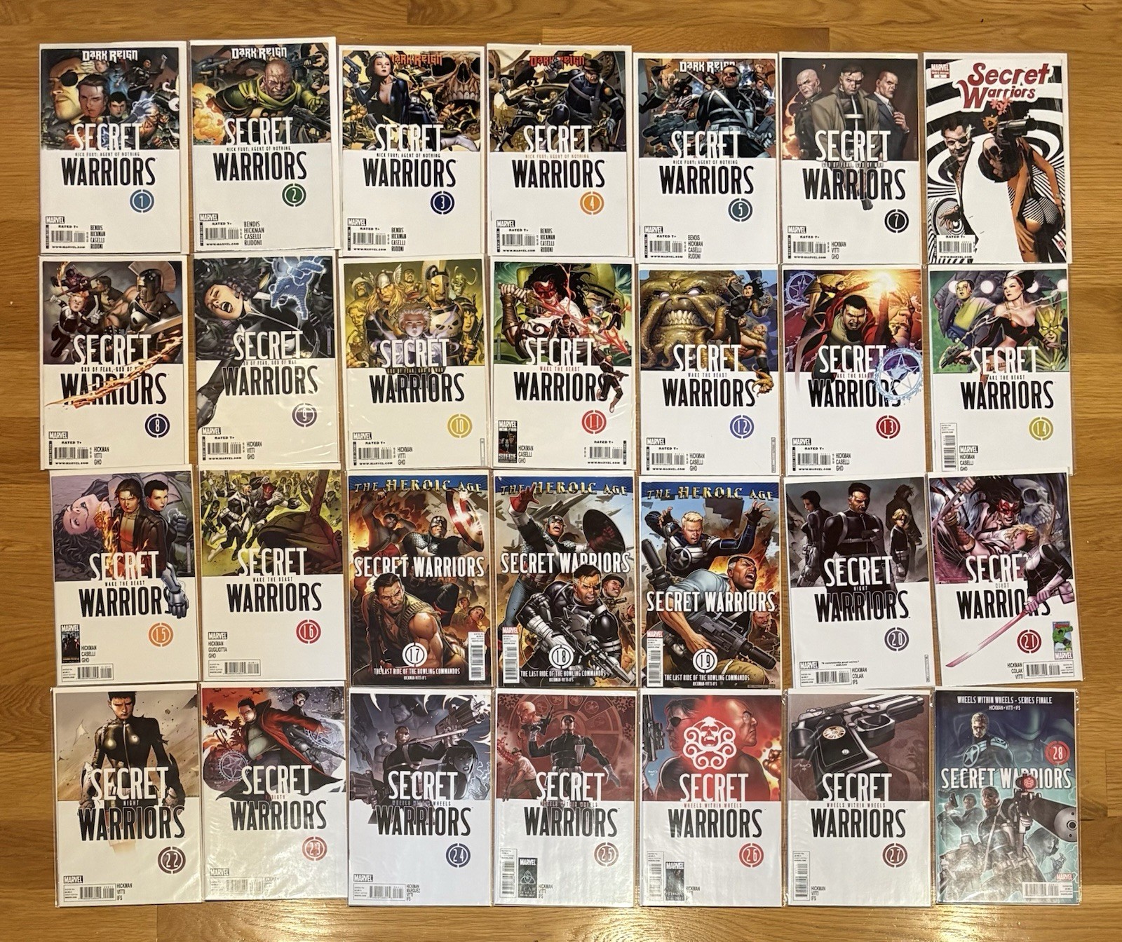 Marvel Secret Warriors 2009 Complete Run Jonathan Hickman Brian Michael Bendis Marvel Secret Warriors 2009 Complete Run Jonathan Hickman Brian Michael Bendis