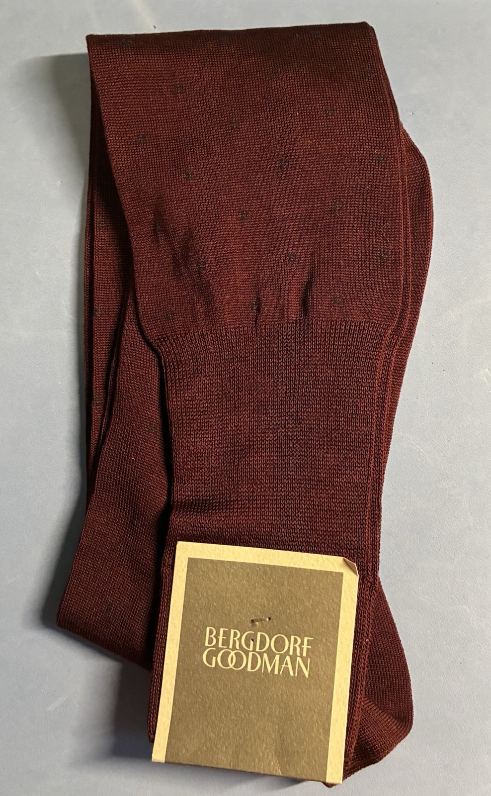 Bergdorf Goodman Dress Socks - Wine - Bergdorf Goodman Dress Socks - Wine -