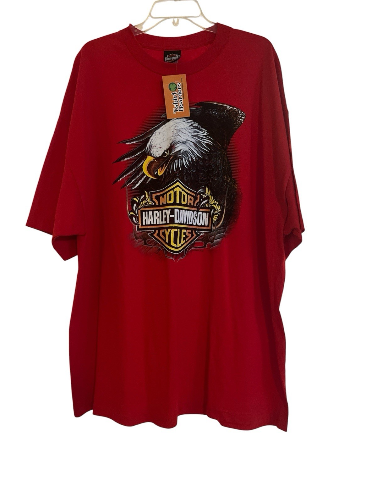 NWT\'s Vintage Style Harley Davidson Graphic Print T Shirt Big Eagle Size 3XL Red NWT\'s Vintage Style Harley Davidson Graphic Print T Shirt Big Eagle Size 3XL Red