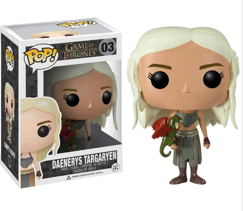 Funko Pop Game Of Thrones Daenerys Targaryen #03 Figure 2012 Funko Pop Game Of Thrones Daenerys Targaryen #03 Figure 2012
