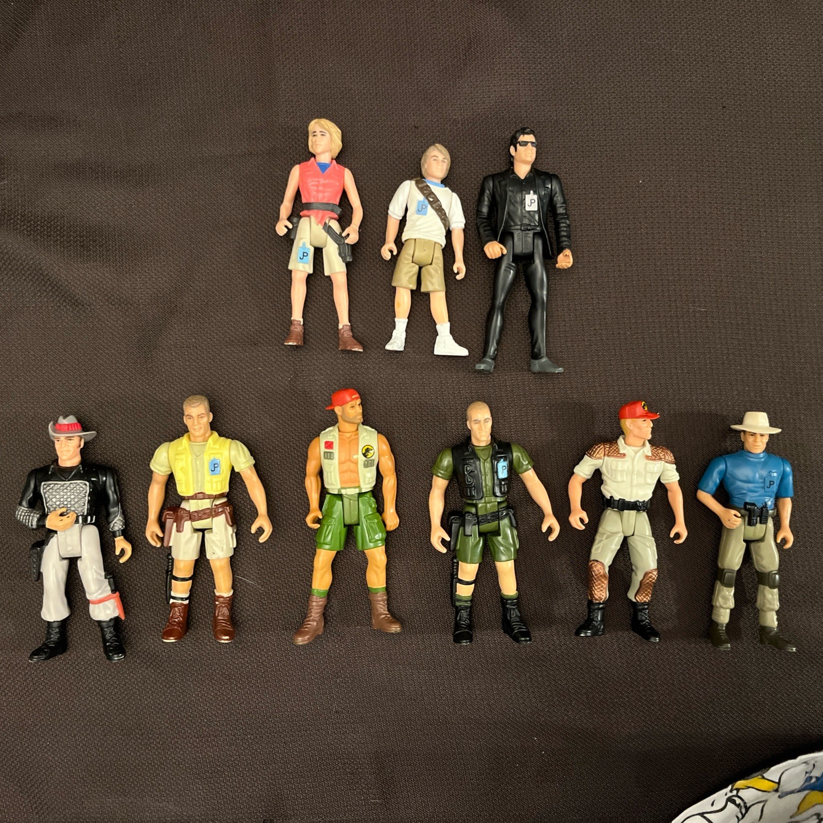 Vintage Jurassic Park Figure Lot. Kenner/ Hasbro. Preowned. Lot of 9 Vintage Jurassic Park Figure Lot. Kenner/ Hasbro. Preowned. Lot of 9
