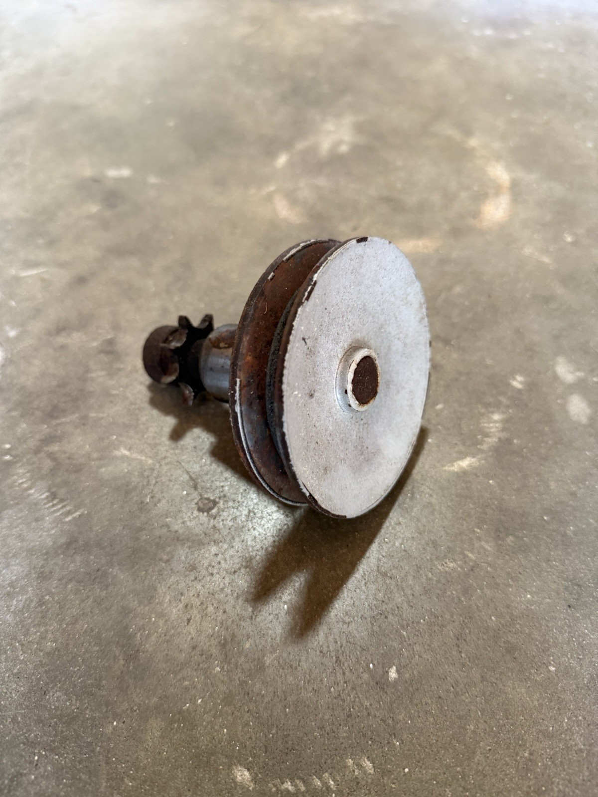 McLane 1053 Jack Shaft Pulley Sprocket Assembly 20” Reel Mower OEM Used