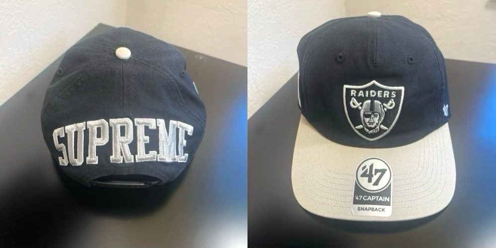 Supreme NFL Raiders ‘47 5-Panel SS19 Black