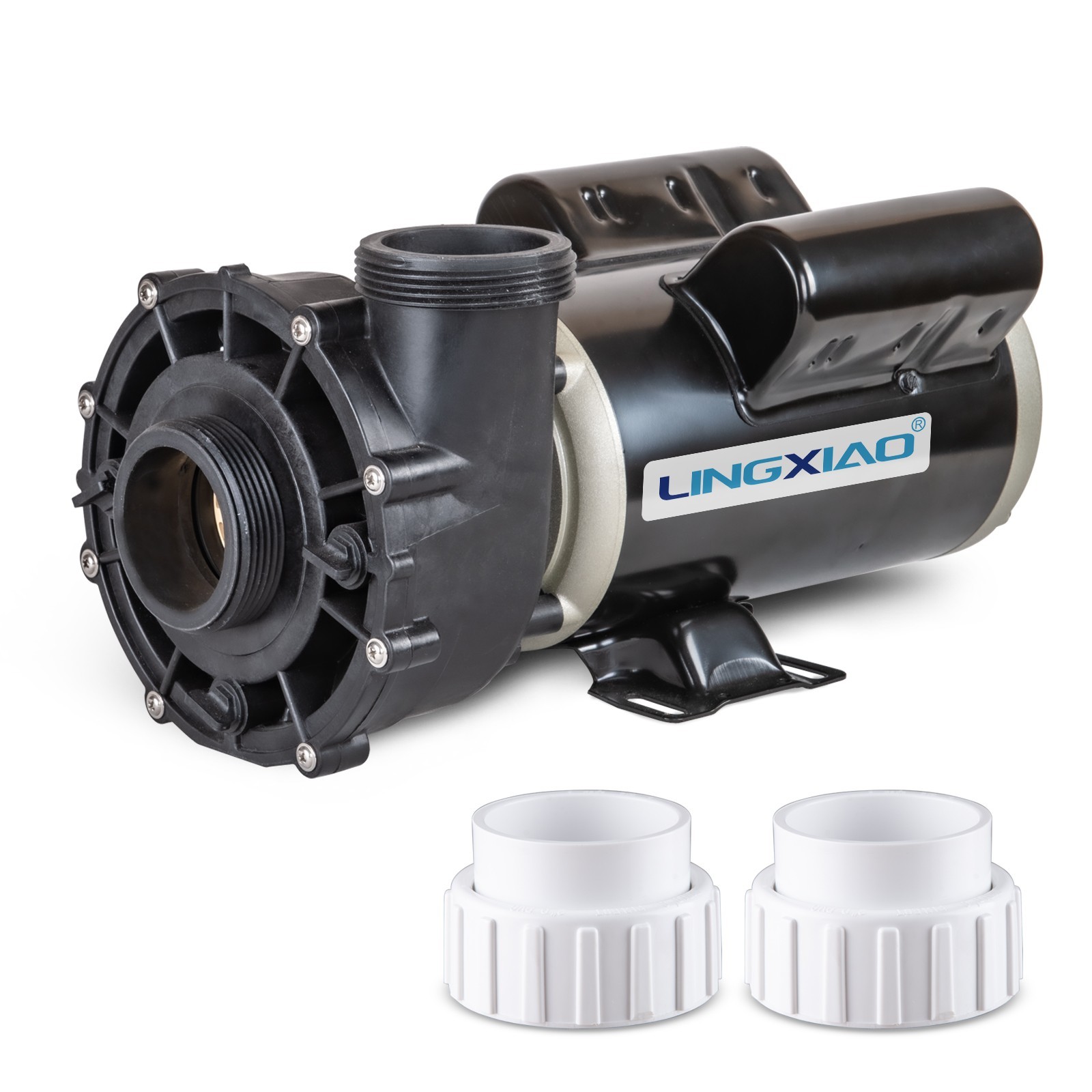 LINGXIAO SPA Pump, 2 Speed Hot Tub Pump 1.5HP, LX SPA Motor 115V, 2 LINGXIAO SPA Pump, 2 Speed Hot Tub Pump 1.5HP, LX SPA Motor 115V, 2