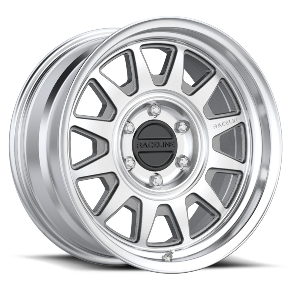 Raceline Wheels Aero HD 952MC 17x8.5 6x5.5 18mm Silver/Machined 952MC-78560+18