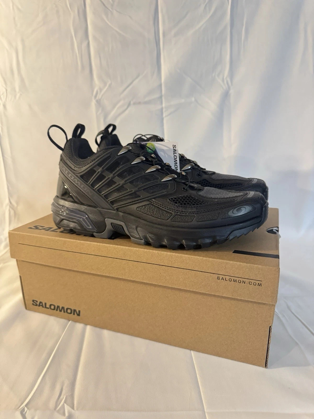 Salomon ACS Pro Advanced Triple Black M 9 W 10 Casual Lifestyle Salomon ACS Pro Advanced Triple Black M 9 W 10 Casual Lifestyle