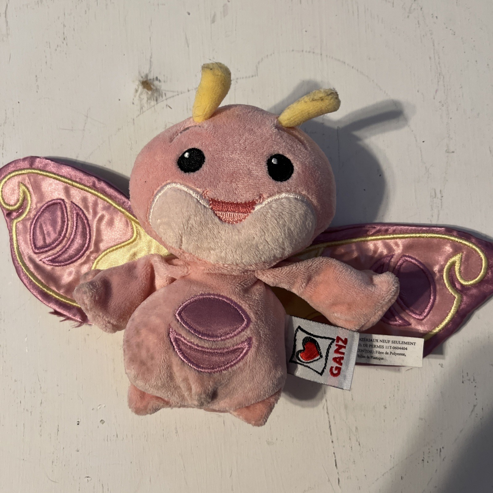 GANZ Webkinz Zavi Giggly Zum Plush Animal Toy No Code First Edition