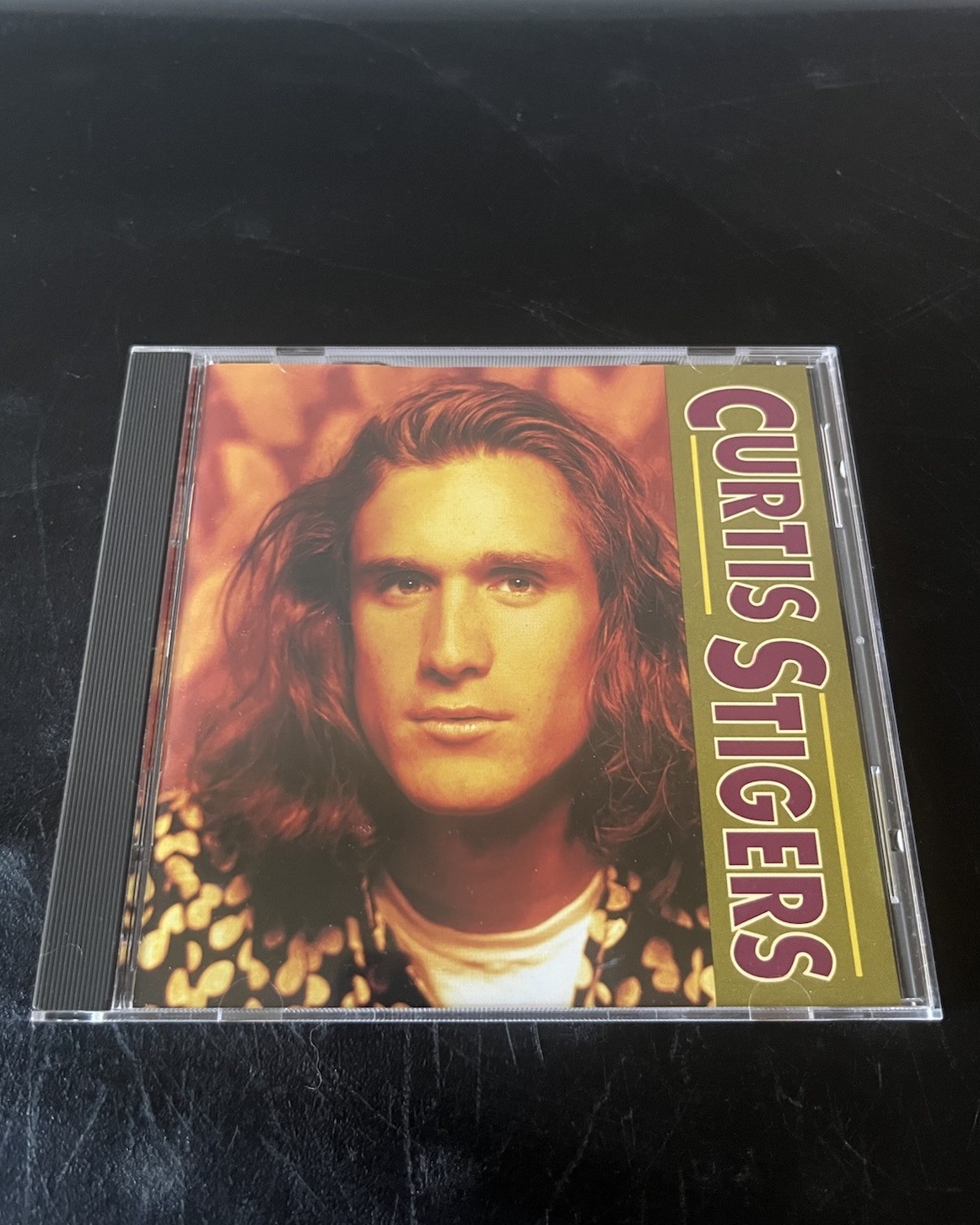 Curtis Stigers Sleeping With The Lights On Music CD 1991 Curtis Stigers Sleeping With The Lights On Music CD 1991
