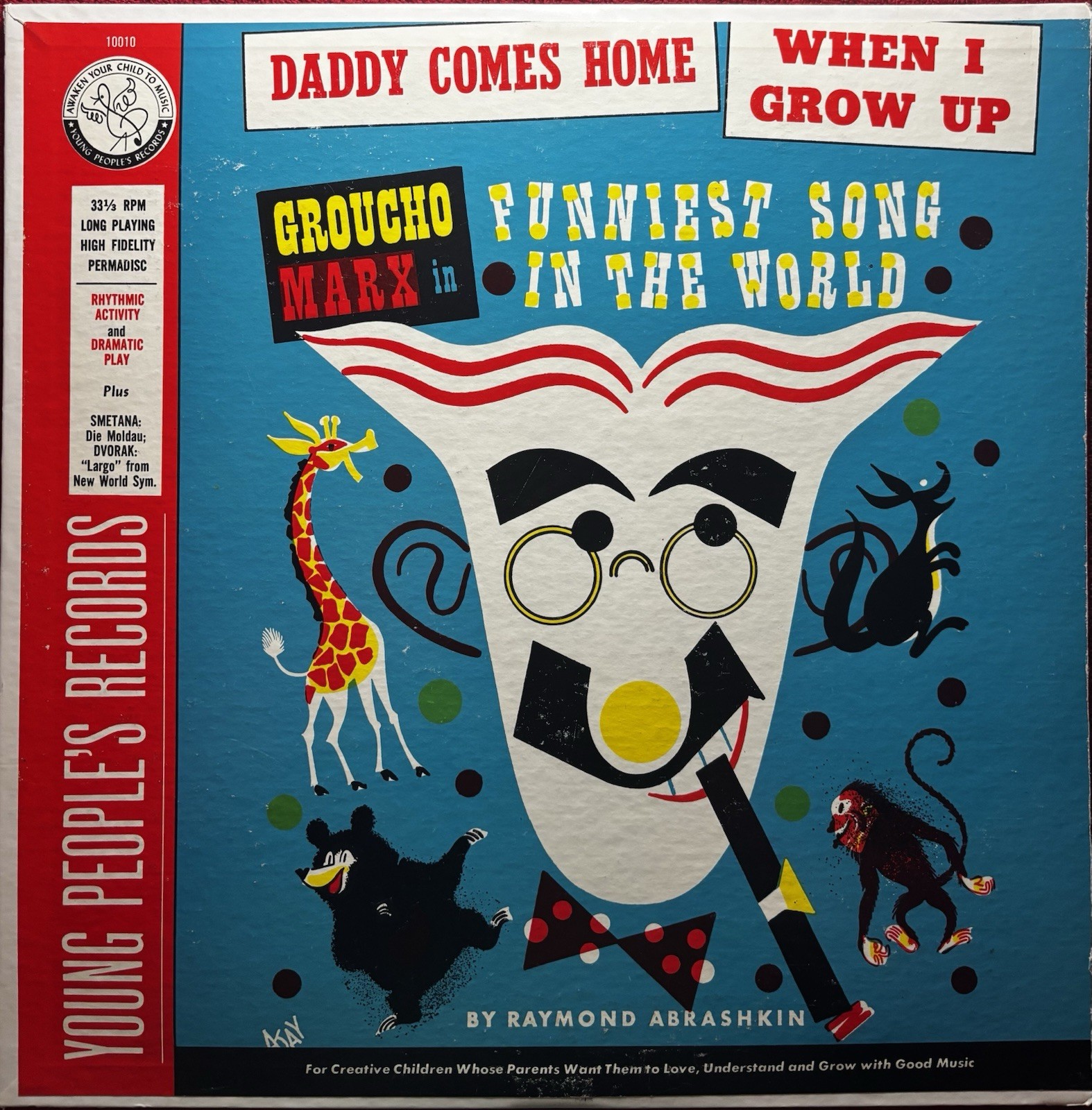 Groucho Marx Funniest Song In The World1949 Young People\'s Records LP 10010 Groucho Marx Funniest Song In The World1949 Young People\'s Records LP 10010