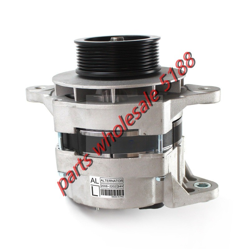 Generator Alternator (24V 60A) 300901-00034 30090100034 For DOOSAN Excavator