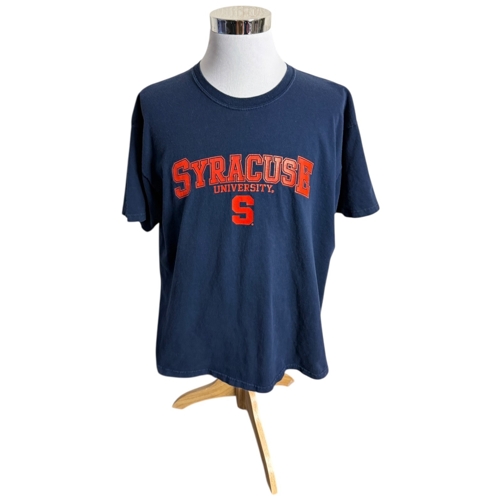 Vintage Syracuse University T-Shirt Mens XL Blue Orange NCAA College Retro Tee Vintage Syracuse University T-Shirt Mens XL Blue Orange NCAA College Retro Tee