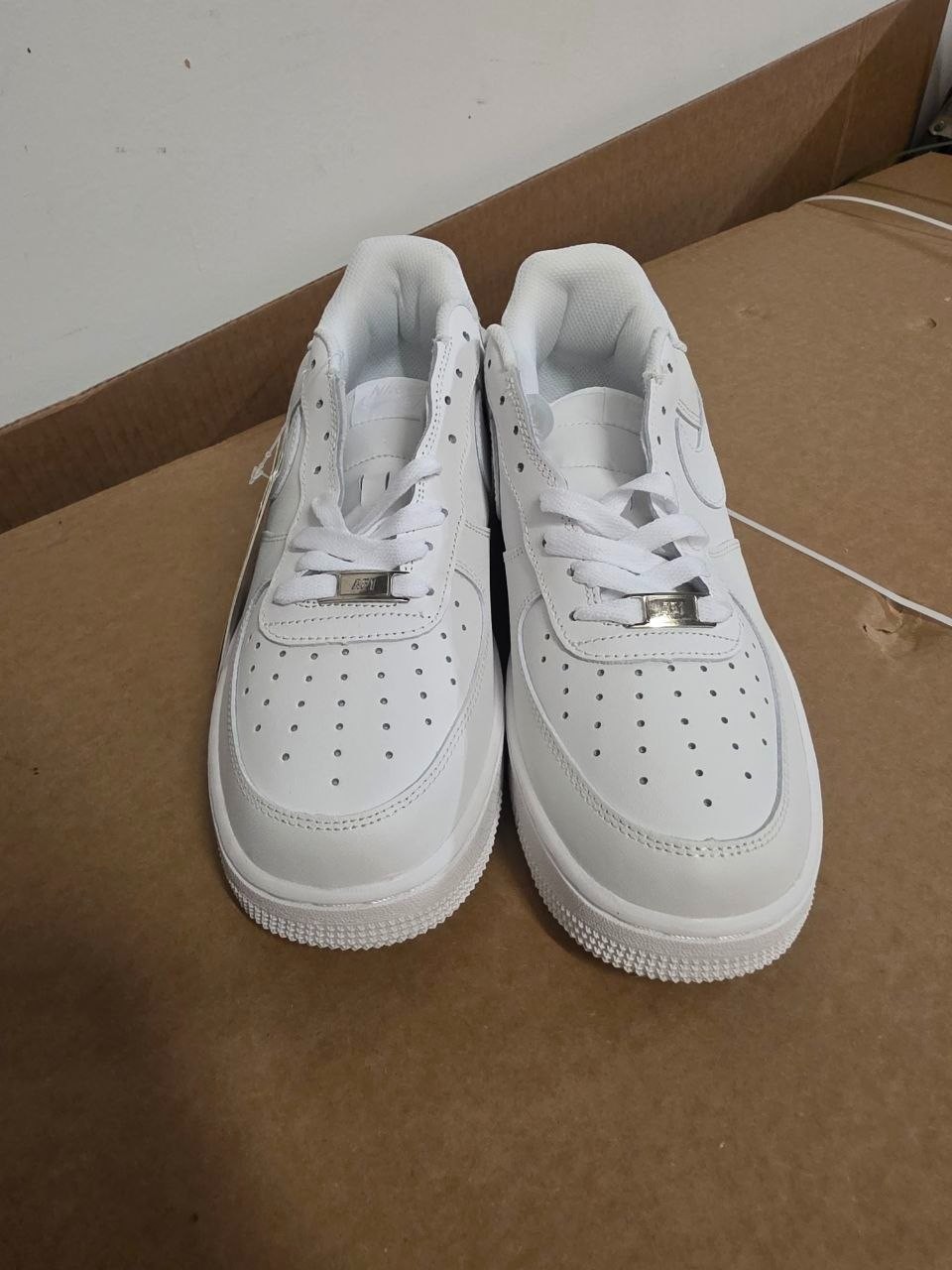 Nike Air Force 1 Low \'07 Triple White Mens Size 10 315122-111 New No Box