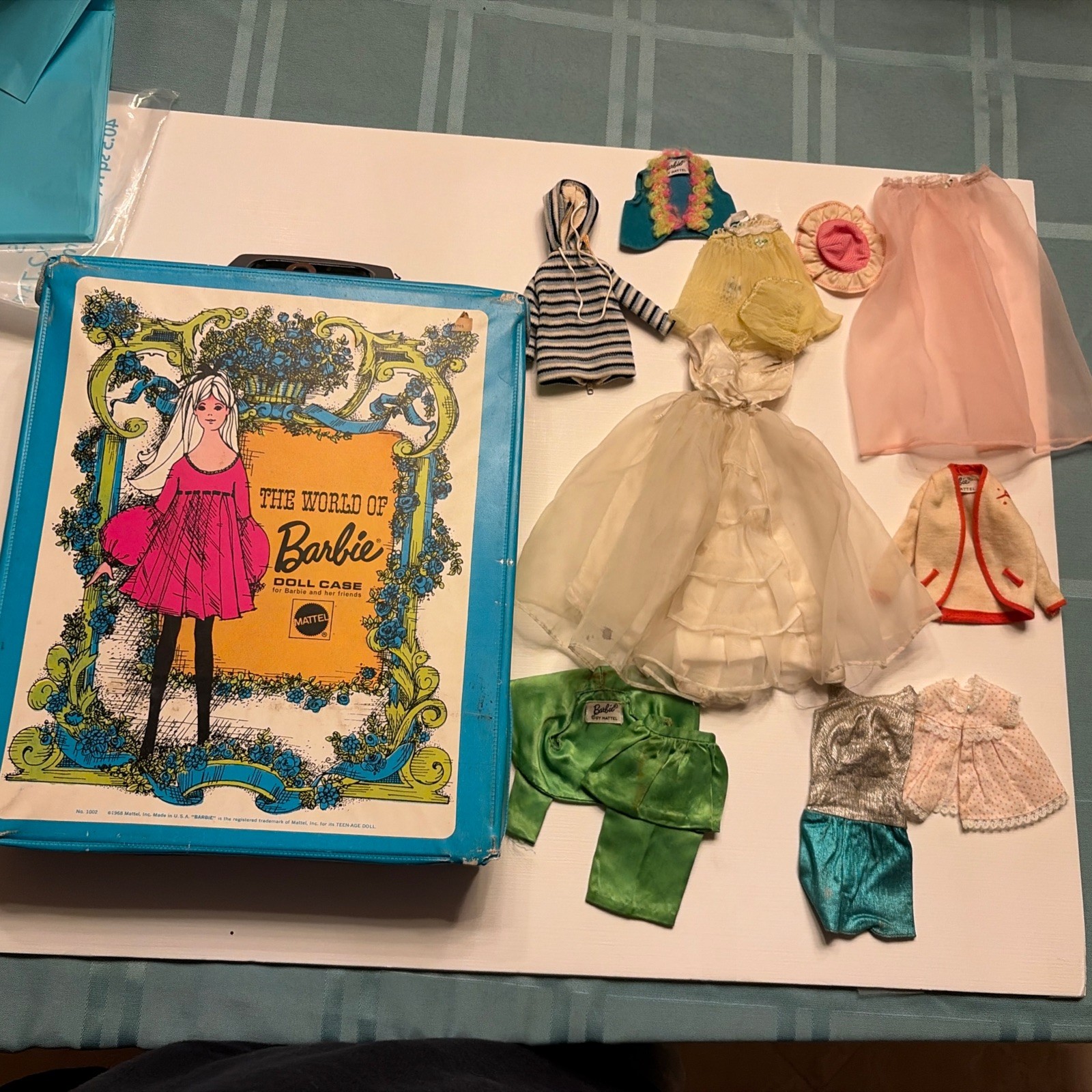 Vintage 1960s Barbie Clothing and Case Lot TLC