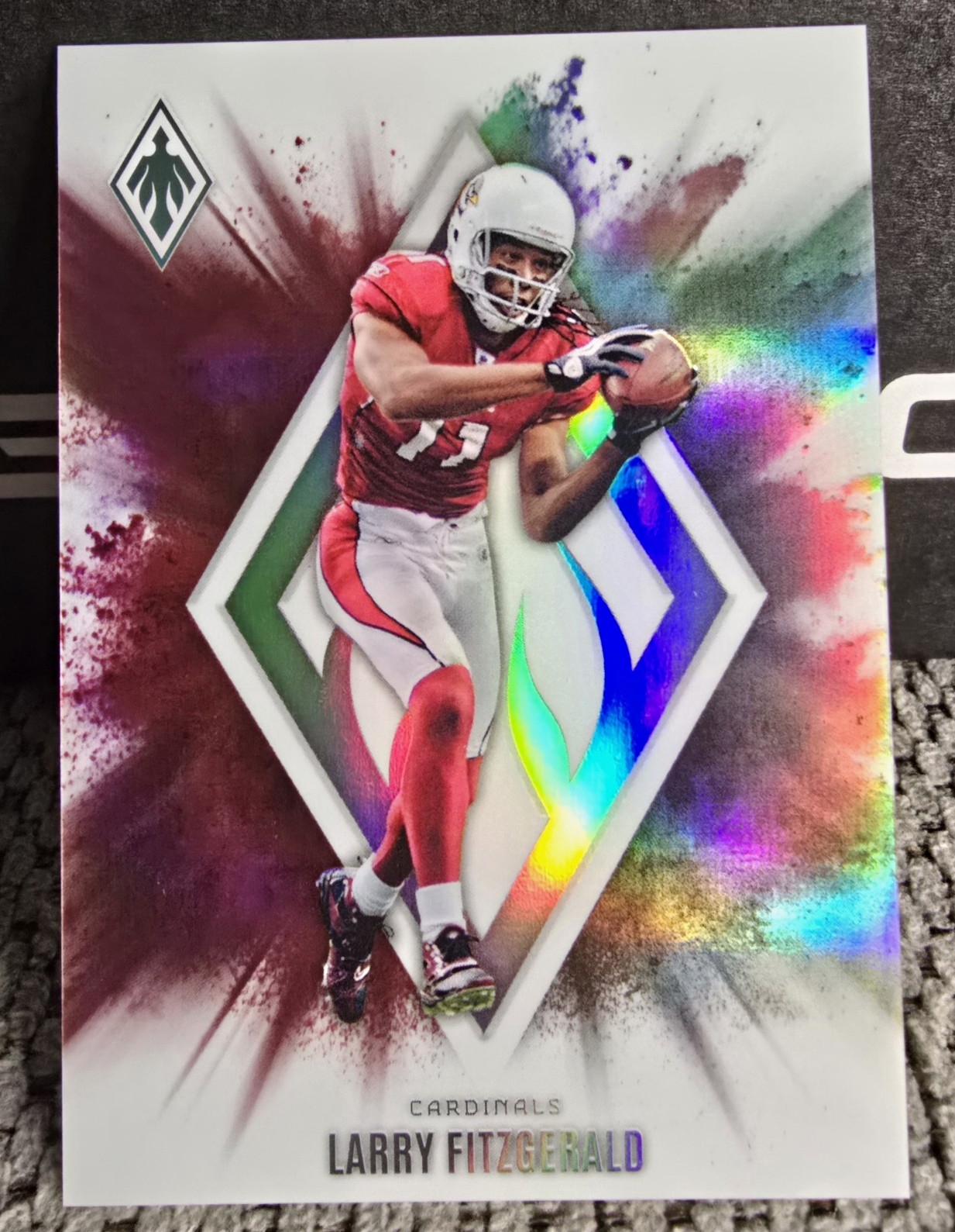 2025 Panini Phoenix Color Blast Larry Fitzgerald #22 Arizona Cardinals