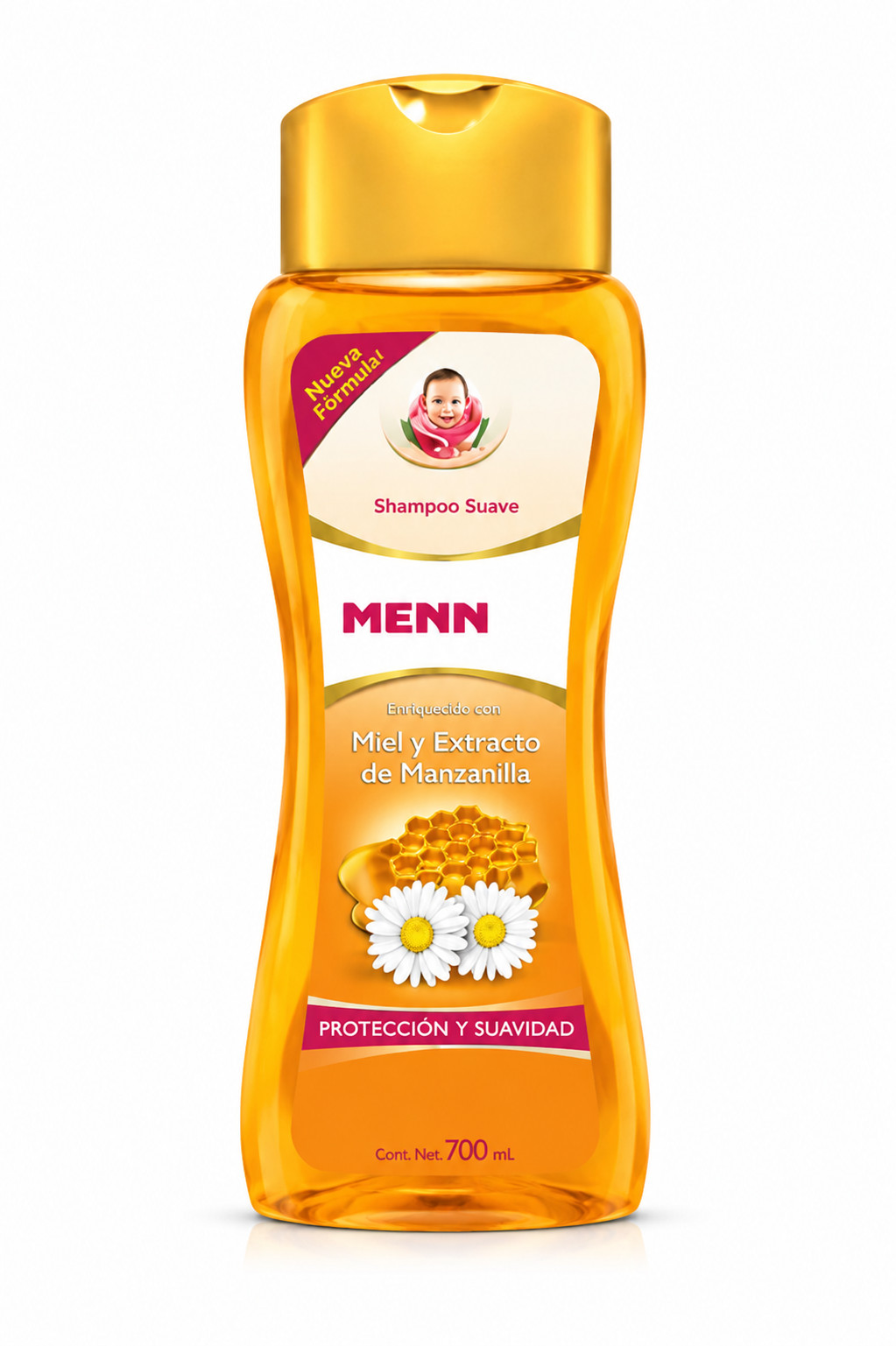 Menne\'n Miel y Extracto de Manzanilla Shampoo 700 ml