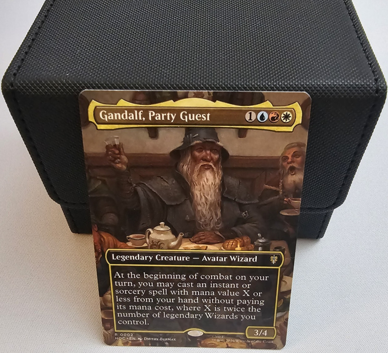 Gandalf, Party Guest MTG Commander Deck EDH Spellslinger Wizard Tribal Hobbit