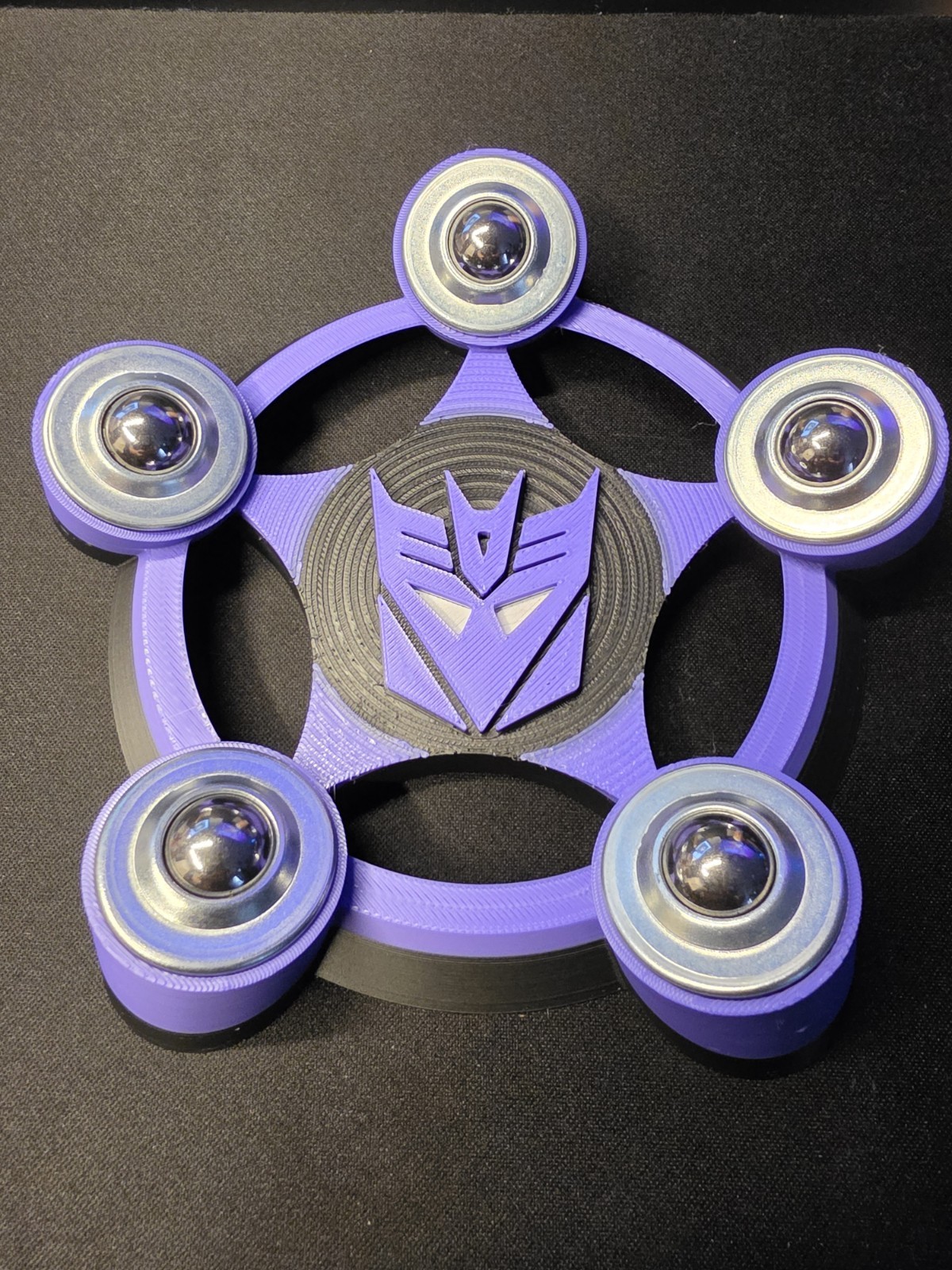Transformers Decepticons Bowling Ball Roller Stand Transformers Decepticons Bowling Ball Roller Stand