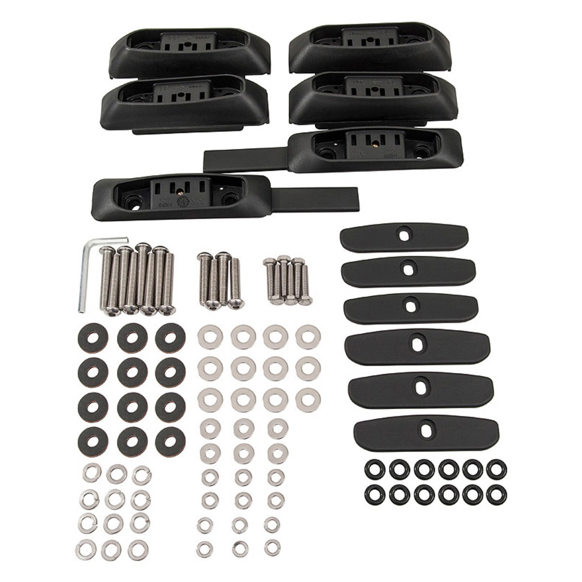 RCP02-BK Rhino-Rack Roof Rack Mount for Toyota Land Cruiser 1998-2007
