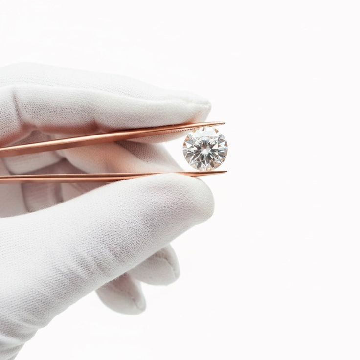 5 CT Round Cut Natural D Color Lab Grown Loose CVD Diamond VVS1 Certified