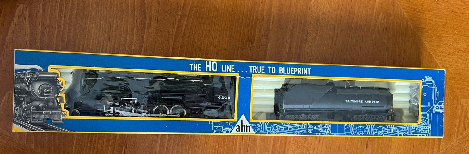 AHM RIVAROSSI LOCOMOTIVE 2-10-2 SANTA FE CLASS S-1A #5099 BALTIMORE & OHIO