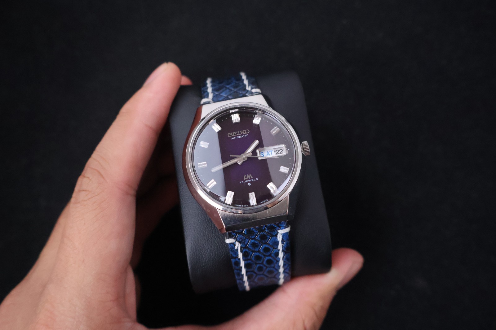 (SERVICED) Rare Vintage 1975 Seiko Lord Matic LM 23 Jewels 5606-8061 (SERVICED) Rare Vintage 1975 Seiko Lord Matic LM 23 Jewels 5606-8061
