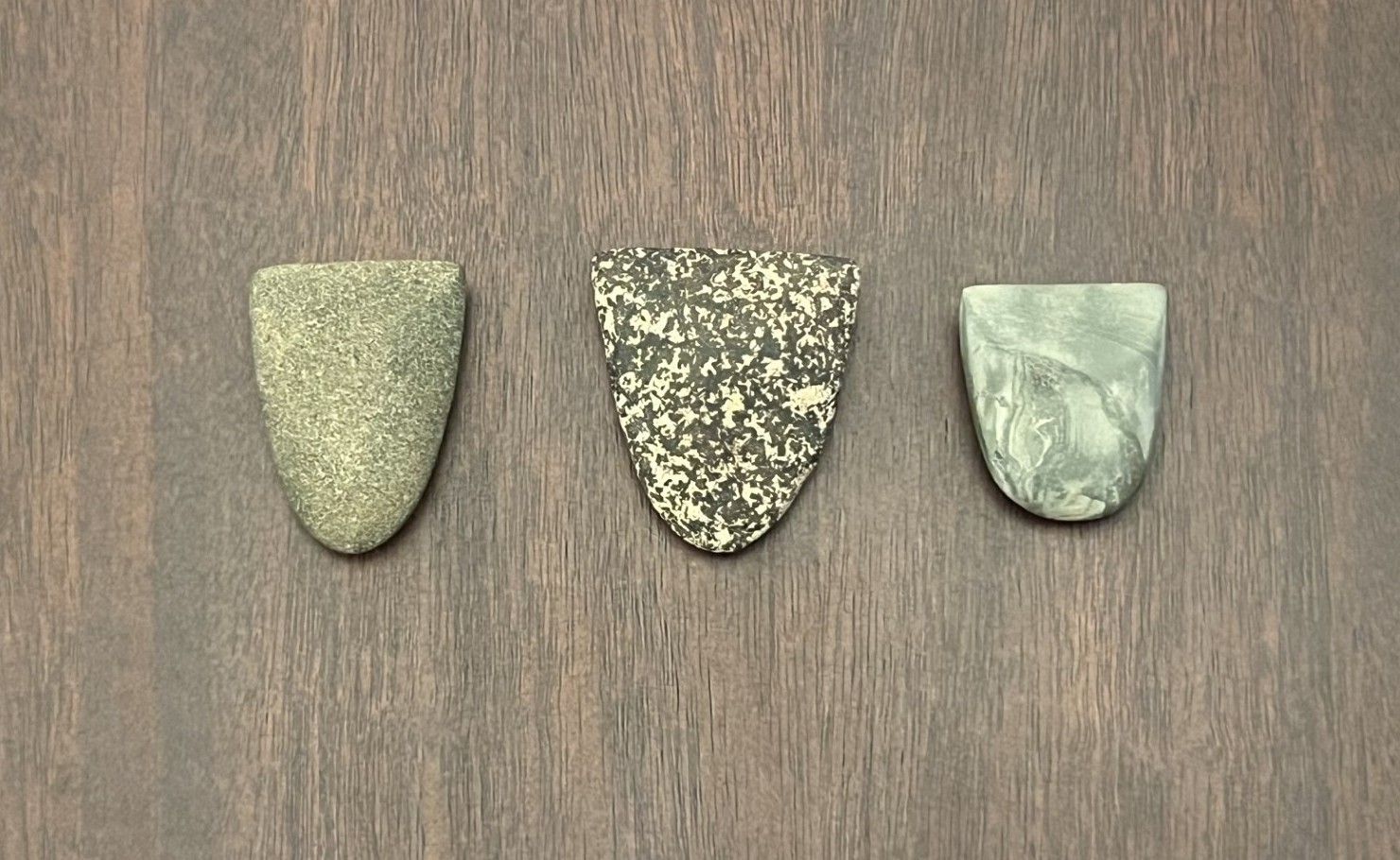 Nice Set of 3 Mini Neolithic Celts found in the Sahara Nice Set of 3 Mini Neolithic Celts found in the Sahara