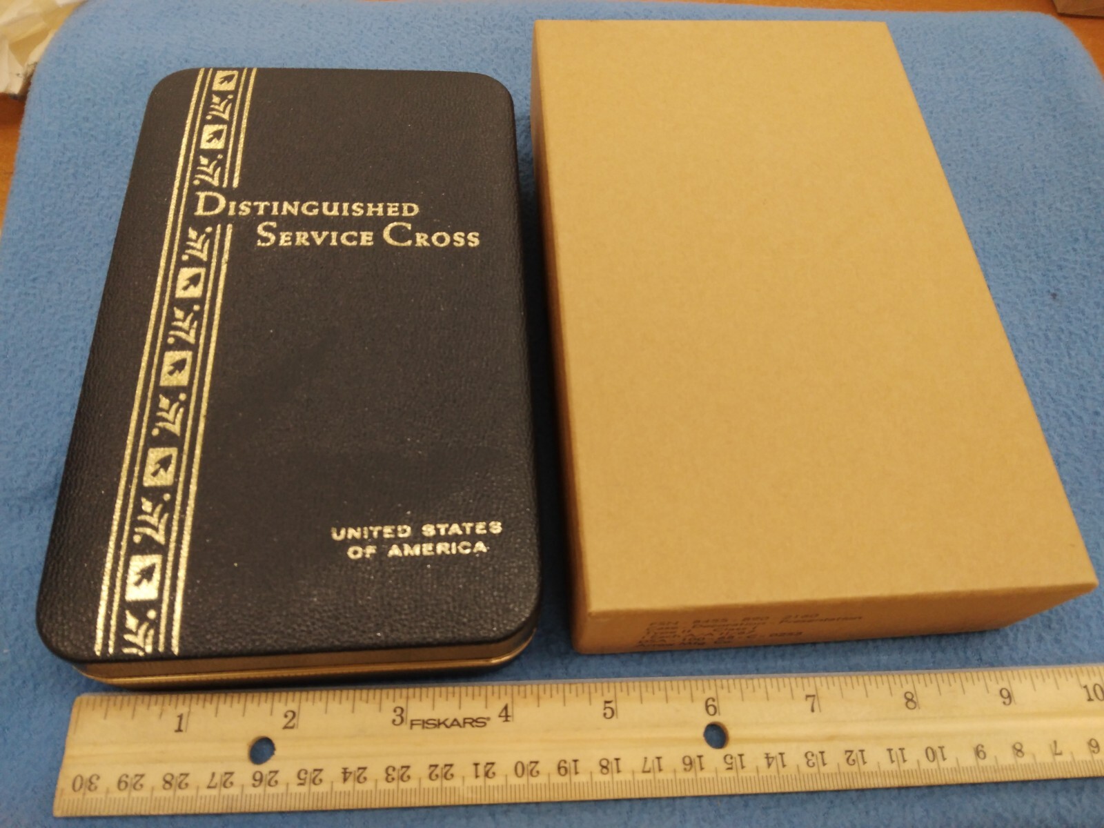 BOXES ONLY -  Distinguished Service Cross DSC Vietnam- 11/67 NEW