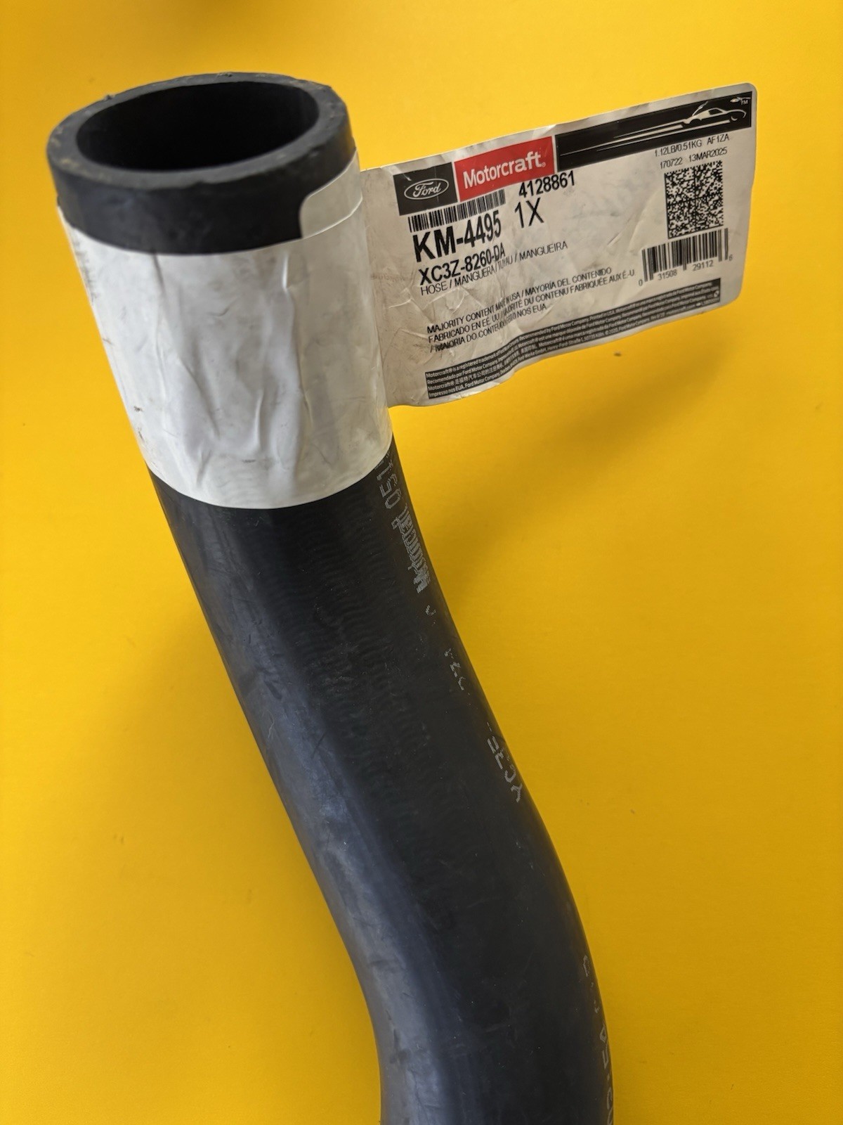 Genuine Ford 1999-2003 F-250 Super Duty Radiator Coolant Hose Upper XC3Z-8260-DA Genuine Ford 1999-2003 F-250 Super Duty Radiator Coolant Hose Upper XC3Z-8260-DA