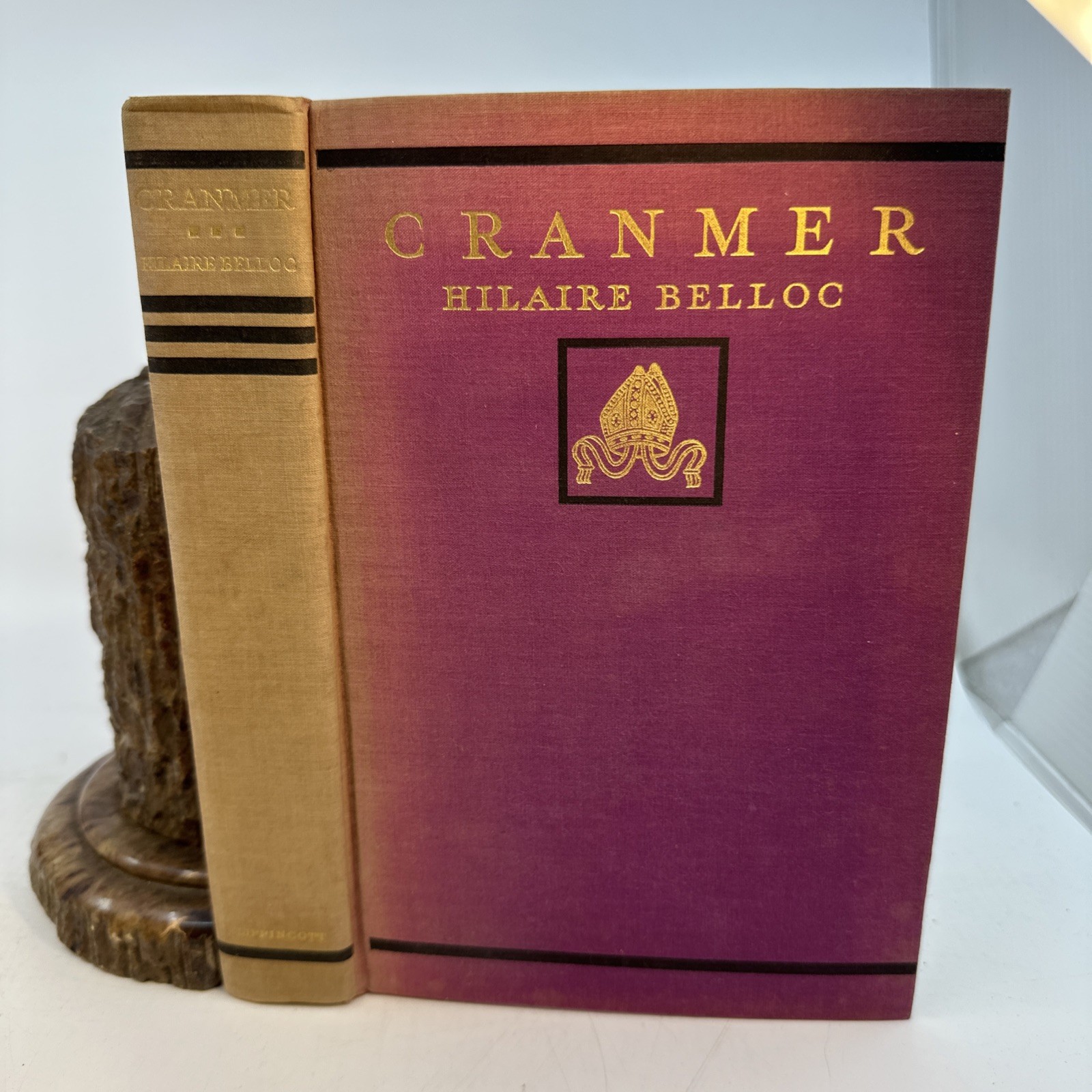 Cranmer Belloc 1931 1st Ed HC Biography Archbishop Canterbury (AF95)
