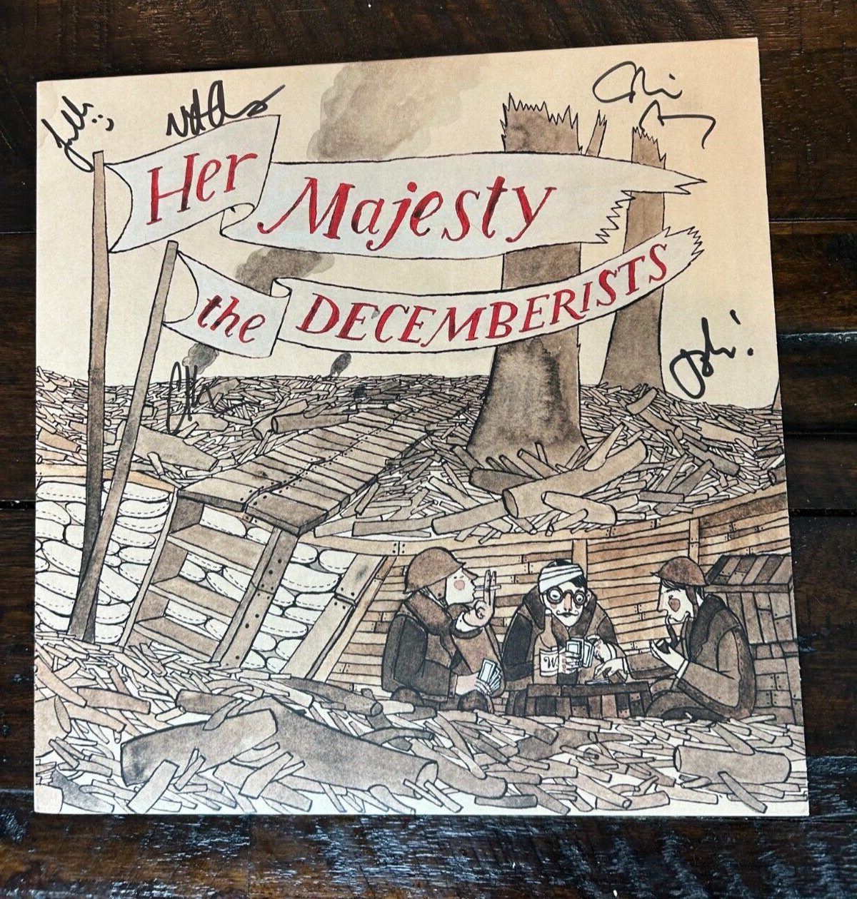 The Decemberists Signed The Decemberists Signed