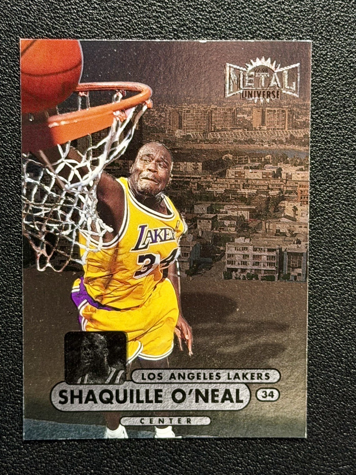 💥1997-98 Metal Universe Championship - SHAQUILLE O'NEAL - #1 Lakers NM Sharp💥 💥1997-98 Metal Universe Championship - SHAQUILLE O'NEAL - #1 Lakers NM Sharp💥