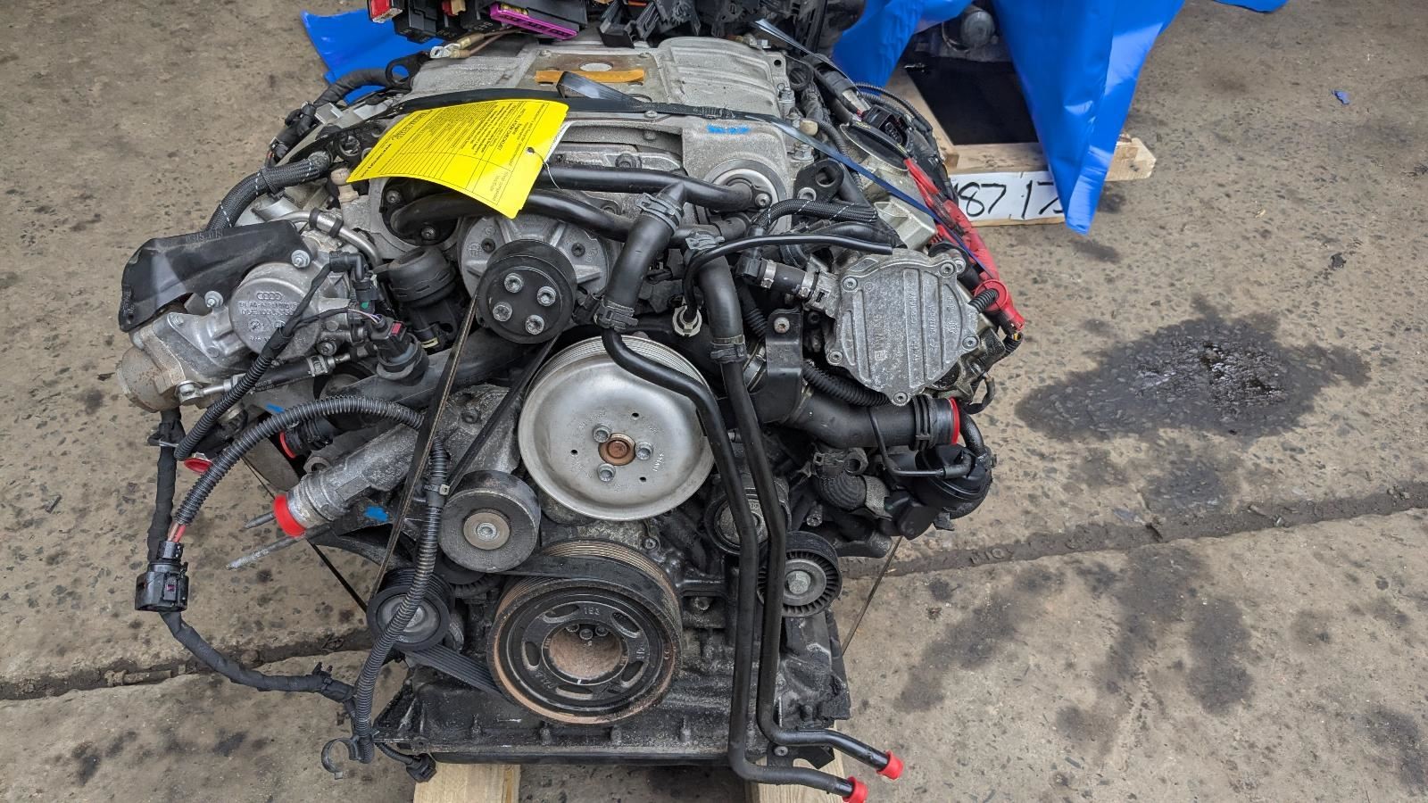 Engine 3.0L VIN 2 5th Digit Supercharged Gasoline Fits 16-18 AUDI A6 822592